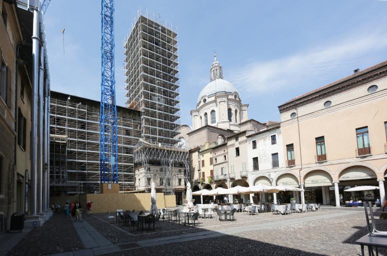 PALAZZO DEL PODESTÁ DI MANTOVA, VIA AI LAVORI PER IL COLLEGAMENTO CON LA "RAGIONE"